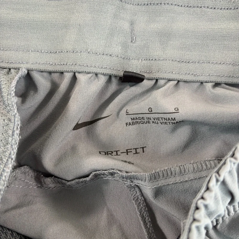 Nike Unlimited Versatile Pants Men Large Grey Dri-FIT Zippered Cuffs Performance